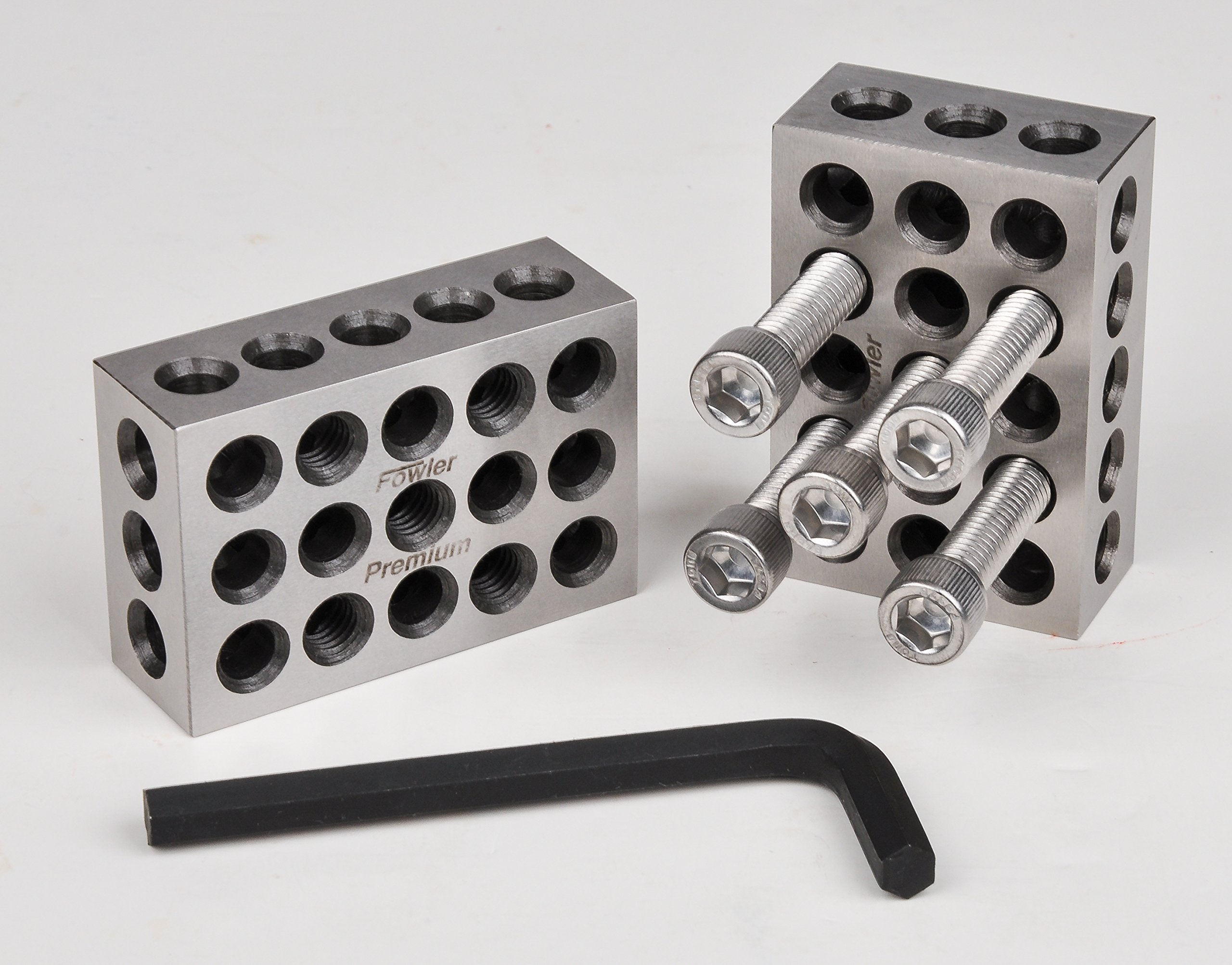 Fowler 52-439-032-0, Premium Brand 1-2-3 Block Set: Hardness